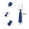 Vxcbad Plain Tie Children's Boys Tie for Weddings, Graduations and
