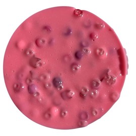 REMELTABLE Picking Pals Circles filled with beads Acrylic:_Small Pink Circle/Pink Beads