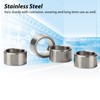 10Pcs Washer Spacer 15mm OD 12mm ID Stainless Steel Hardware