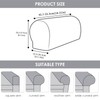 Armrest Chair Covers, Set of 4 Stretch Armchair Covers for