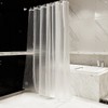 Heavyweight 8G Bathroom Curtain Liner, 72' W x 72' H