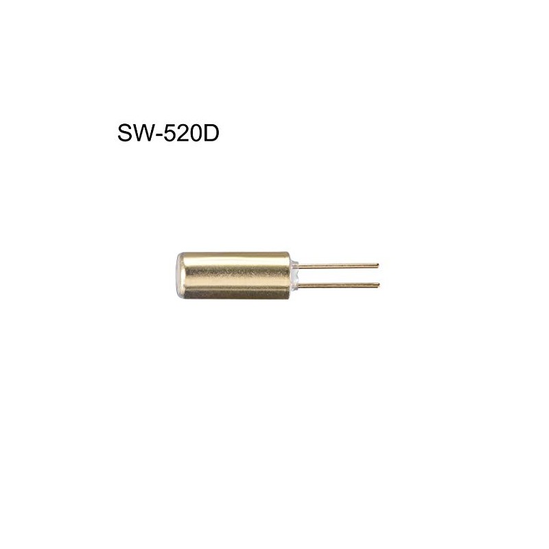 sourcing map Electronic Vibration Sensor SW-520D Metal Ball Tilt Shaking