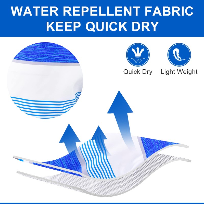 Unitop - Pantalones cortos de surf para hombre, secado rápido,