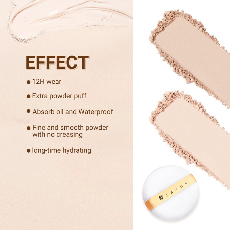 Powder makeup, FV loose setting & fixing powder minimises pores