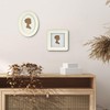 Sunlit Vintage Picture Frame 5x7 Inch with Beaded Border, Oval