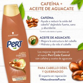 Shampoo Pert Control Cada Cafena y Aceite de Aguacate 650ml Schwarzkopf Professional                                                                  