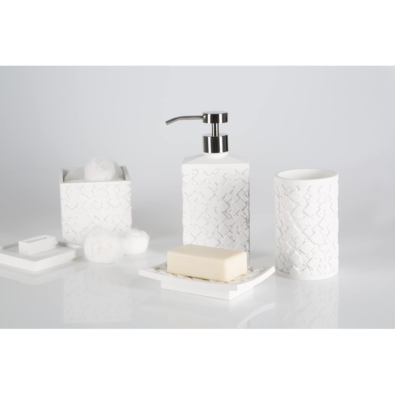 Spirella Agda Soap Dish Decorative Bathroom Equipment Soap Dish Polyresin