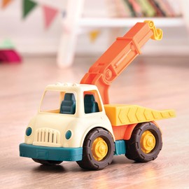 Battat – Wonder Wheels – Tow Truck for Towing – Moveable Parts – Sturdy Toy Vehicle For Toddlers – Recyclable – 1 year +