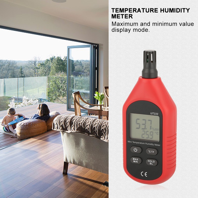 Uni T UT333 Mini LCD Digital Thermometer Air Temperature and