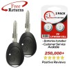 Extra-Partss 2 Remote Key Fob for 1999 2000 2001 2002 2003 2004 Land Rover Discovery