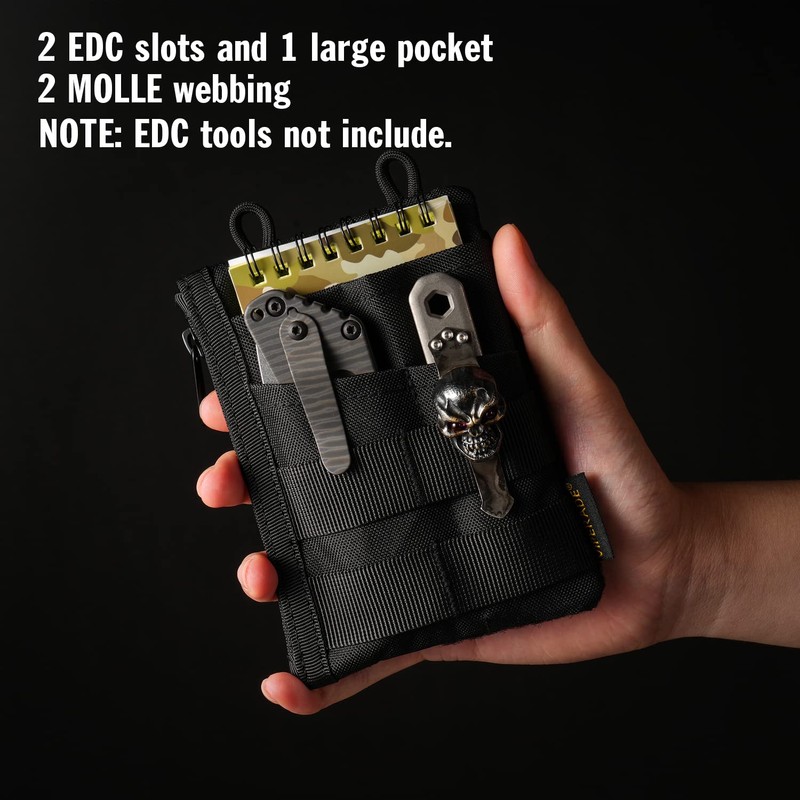VIPERADE VE18 EDC Pouch, Pocket Organizer for Men, EDC Pocket