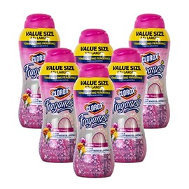 Clorox Fraganzia Scent Boosting In-wash Laundry Crystals, Spring Scent 70 Oz - 6 Pack | Scent Booster Crystals For Fresh Clothes and Linens | Long Lasting Fragrance from Clorox Fraganzia