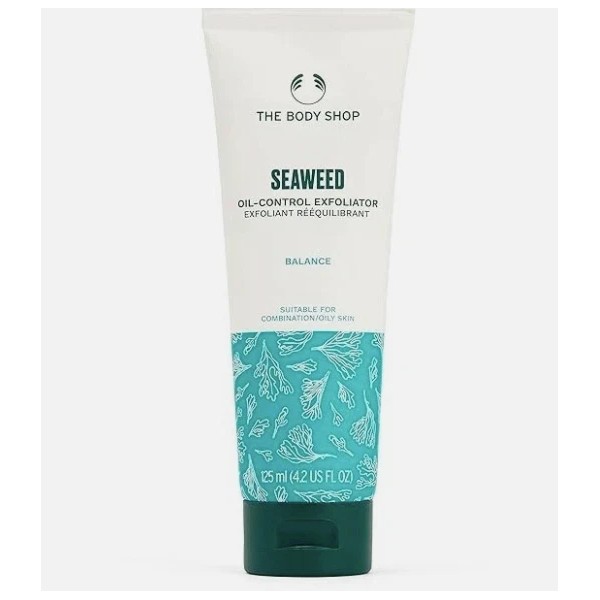 The Body Shop Seaweed Oil Control Exfoliator 4.2 Oz 125
