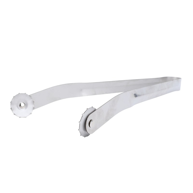 BBQ Sausage Turning Tongs Professional Long Handle Stainless Steel Kitchen