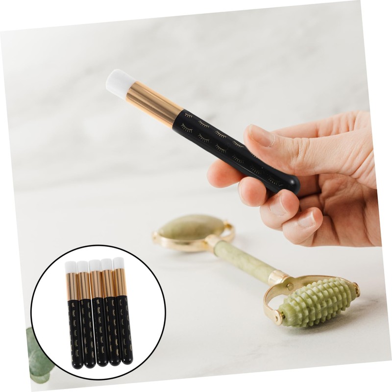 Gatuida 10pcs Eyelash Cleansing Brushes Multifunctional Lash Shampoo Tool for