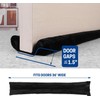 Adjustable Under Door Sound Blocker, 35"-36" Width, Machine-Washable