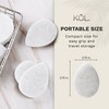 KOL Face Scrubber, Coconut Infused Exfoliating Facial Cleansing Pads, Disposable