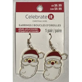 SANTA CLAUS EARRINGS-CELEB