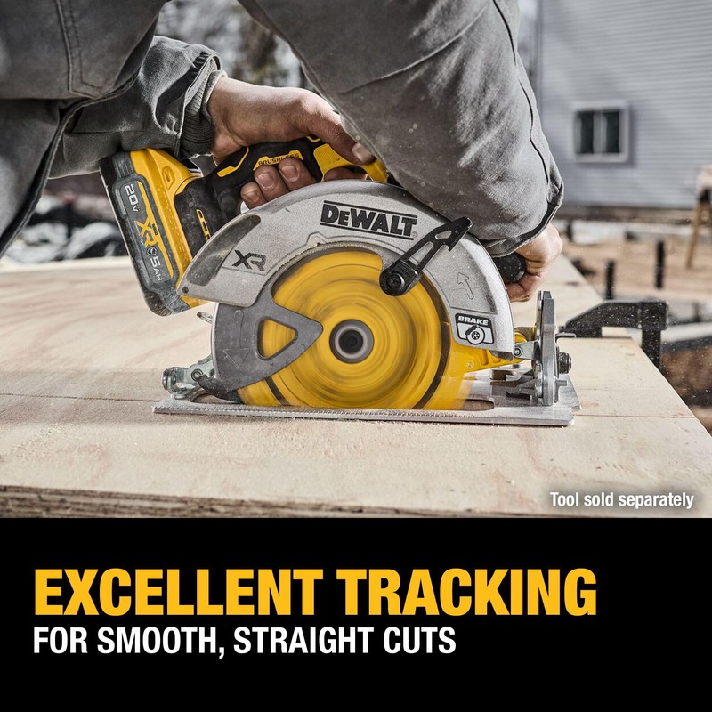 DEWALT 7-1/4 in. 24T Circular Saw Blade, Smooth Cutting, Superior