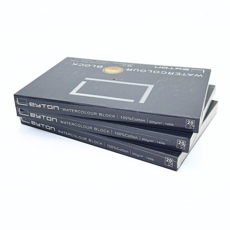 My Rock Way Leyton Watercolour Paper 100% Cotton 300g Fine