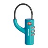Master Lock 4717EURDBLU Travel Combination Padlock TSA Certified, Blue, 8,1
