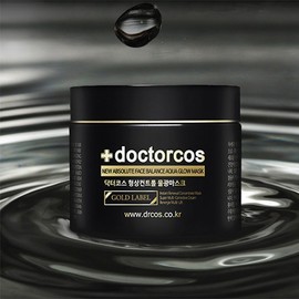닥터코스 형상 컨트롤 아쿠아 글로우 골드라벨 물광 마스크 팩, 110ml, 1개 Dr. Cos Shape Control Aqua Glow Gold Label Radiance Mask Pack, 110ml, 1 piece