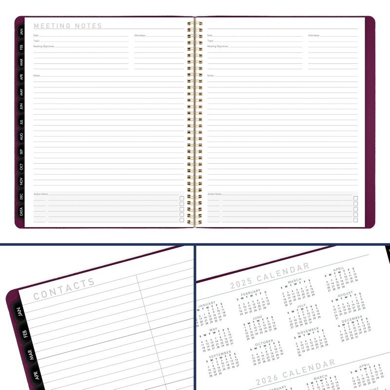 AT-A-GLANCE 2026 Planner, Monthly, 9” x 11”, Large, Contemporary, Crushed