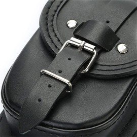 Motorcycle Gas Tank Leather Bag Dash Console Center Pouch Black Bag Leather for Harley Sportster XL 883 1200