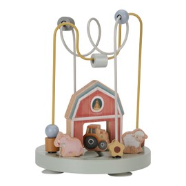 Little Dutch 7133 FSC Wooden Activity Spiral Motor Skills Loop - Little Farm