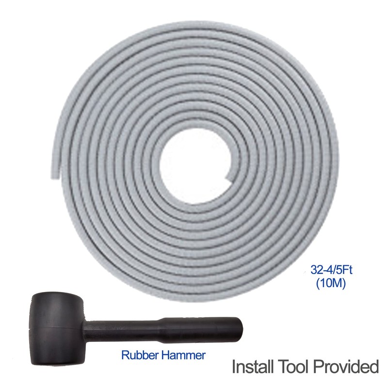Car Door Edge Guards Gray, 32.85Ft(10M) Car Door Edge Protector