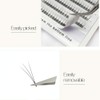 EMEDA Premade Volume Fans 3D Eyelash Extensions Set 0.07 mm
