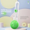 YETOOME Circular Paper Cutter, Rotary Circle Cutter Cut Paper Trimmer