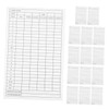 Outanaya 15pcs Golf Scorecard Golf Score Scorecards Organizer Club Range