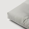 JAJU Cotton Washable Cervical Support Pillow 50x30cm Grey