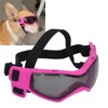 Dog Goggles UV Protection Adjustable Strap Soft Frame Waterproof Anti