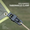 WEZCHUGHAOL Adjustable Heavy Duty Lock Grip, 20Pcs Tarp Clips Tent