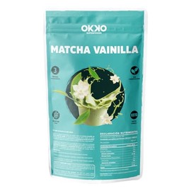 OKKO Matcha Vainilla, 100 G | Fuente de Energía | Fuente de Antioxidantes | Gluten Free