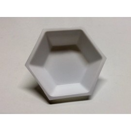 5 Pack Hexagonal Weigh Boat Antistatic Flexible White Colored for Scales - Gold!
