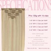 Pinkpearl Clip in Hair Extensions #27P60 Caramel Blonde Highlighted Platinum