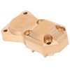 Brass Counterweight Diff Cover set for Axial SCX24 90081 for