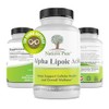 Simply Natures Pure Alpha Ácido Lipoico 600 mg 120 Cápsulas