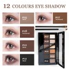 Smoky Eyeshadow Palette, Brown Eyeshadow Pallets for Women, Nude Eye