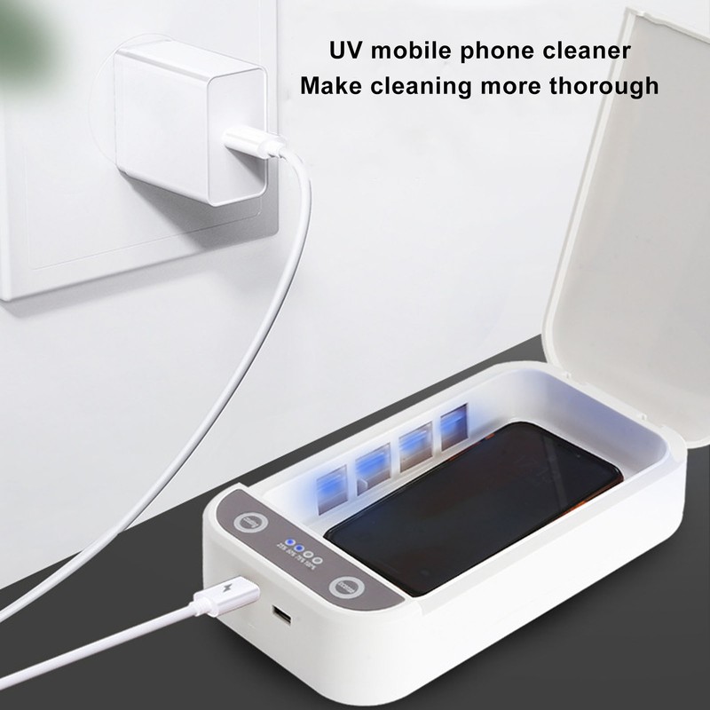 UV Cleaning Box Automatic Timing English Voice Prompt Multi Purpose