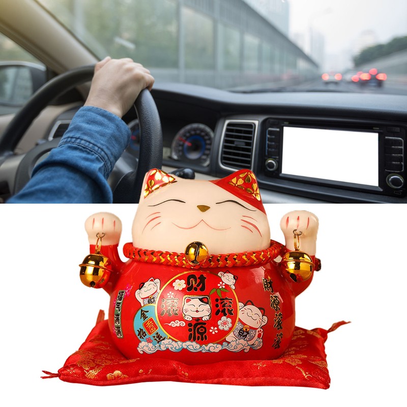 Lucky Cat Coin Bank 4.5in Exquisite Cute Bring Luck Good