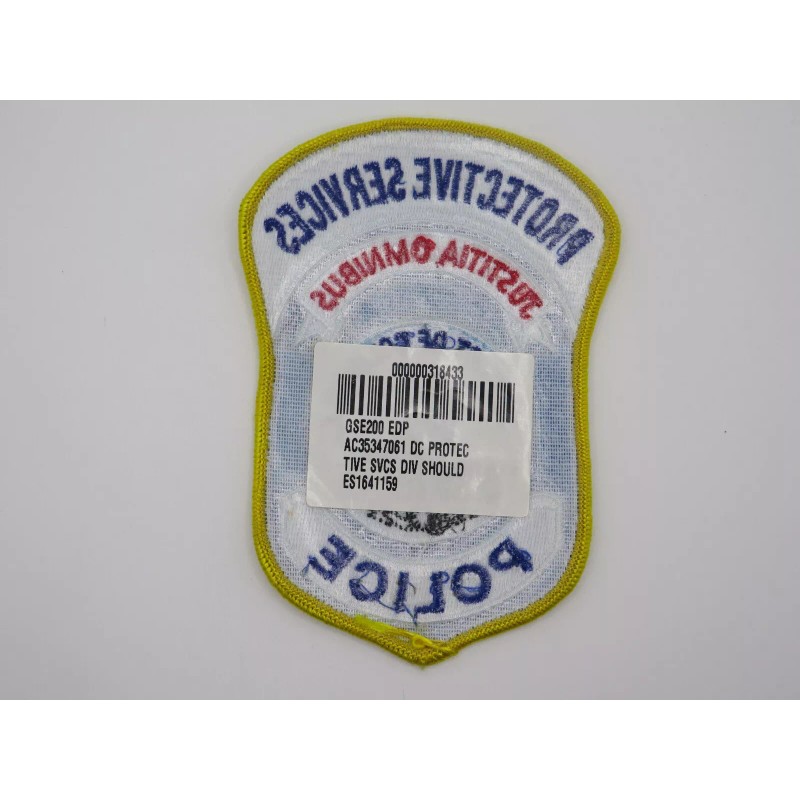 Washington DC, DOC Police Department Protective Services Police Patch
