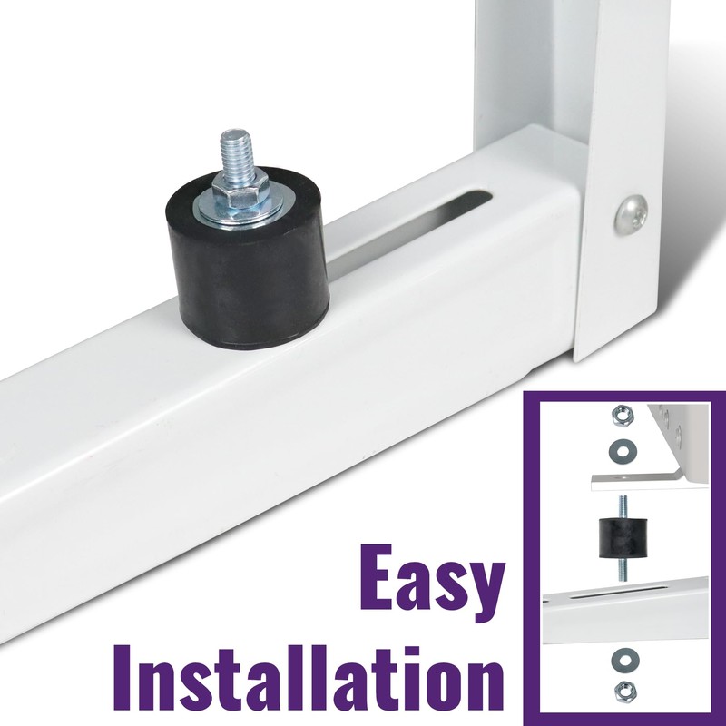 Mxclimate Air Conditioner Rubber Vibration Isolator Pads for Outdoor Mini