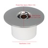 2 Inch Shower Head Adapter Wall Mounting Stainless Steel Water