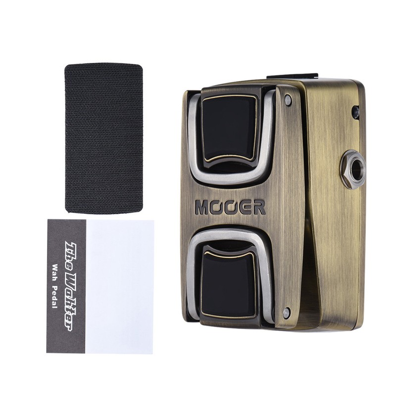 MOOER The Wahter Wah Guitar Effect Pedal Pressure Sensing Switch