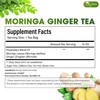 TOG999, Permium Moringa Ginger Herbal Tea – 120 Tea Bags