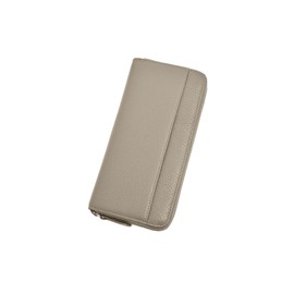 TOEDNNQI Women's Long Wallet, Large Capacity, Chabara, Box-Shaped Coin Purse, Can Store Smartphones, Multi-functional, Coin Through, Gift, Gift, Birthday, Khaki